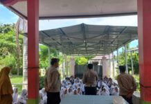 Satgas Preemtif Ops Keselamatan Marano 2024 Polres Pasangkayu Laksanakan Sosialisasi Kepada Para Pelajar.