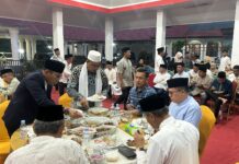 Wakapolres Pasangkayu Hadiri Buka Puasa Bersama di Rujab Bupati Pasangkayu.