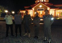 Cegah Stunting Bagi Balita, Bhabinkamtibmas Polsek Baras Pantau Kegiatan Posyandu di Desa Binaanya.