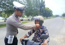 Temukan Pelanggar Lalu Lintas, Satgas Preventif Ops Keselamatan Polres Pasangkayu Beri Teguran