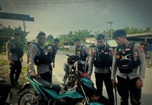 Selama Bulan Suci Ramadhan Sat Samapta Polres Pasangkayu Giatkan Patroli Subuh