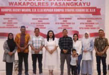 Suasana Haru, Pisah Sambut Wakapolres dan Pejabat Utama di Baruga Wicaksana Laghawa Polres Pasangkayu