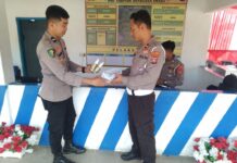 Subsatgas Dokkes Polres Pasangkayu, Cek Kesehatan Personel Pos Pam Ops Ketupat marano 2024