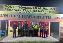 Kasat Lantas Polres Pasangkayu Cek Pos Pam Dan Pos Terpadu Ops Ketupat Marano 2024