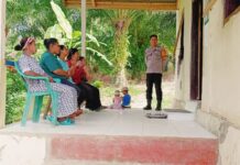 Beri Rasa Aman Dan Nyaman Kepada Jemaah, Polres Pasangkayu Berikan Pengamanan Ibadah Gereja