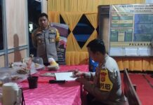 Kapolres Pasangkayu Cek Pos PAM Salukaili Ops Ketupat Marano 2024 Dalam Rangka Pengaman Hari Raya Idul Fifri 1445 H
