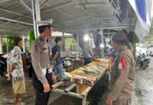 Personel Pos PAM Anjungan Ops Ketupat Marano 2024, Polres Pasangkayu Laksanakan Patroli Dialogis