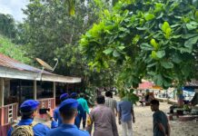 Pos Ops Ketupat Marano Tapandulu Terima Kunjungan Pengecekan Karo Ops Polda Sulbar