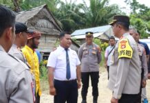 Jumat Curhat, Kapolres Pasangkayu Ingatkan Jaga Rumah Kosong Yang di Tinggal Mudik