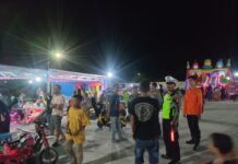 Berikan Rasa Aman dan Nyaman, Personel Pos Pam Anjungan Rutin Laksanakan Patroli Selama Ops Ketupat Marano 2024