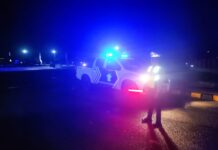 Memberi Rasa Aman dan Mencegah Pelanggaran, Sat Lantas Polres Pasangkayun Rutin Gelar Patroli Blue Light
