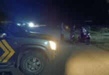 Antisipasi Kejahatan Di Malam Hari, Polsek Sarudu Gencarkan Patroli Blue Light