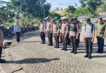 Kapolsek Pasangkayu pimpin pengamanan Turnamen Bola Volly Tarkam Antar Kecamatan Se Kabupaten Pasangkayu