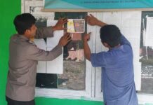 Bhabinkamtibmas Polsek Baras Sosialisasikan Layanan Call Center 110 Bebas Pulsa Di Desa Kastabuana