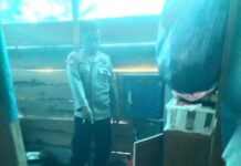 Respon Cepat, Bhabinkambitmas Polsek Sarudu Langsung Menuju TKP Pencurian