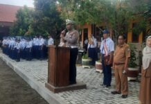 Satlantas Polres Pasangkayu Bersama Jasa Raharja, Goes To School, Sosialisasikan Tertib Berlalu Lintas di Sekolah