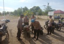 Propam Polres Pasangkayu Laksanakan Gaktiblin Di Polsek Jajaran