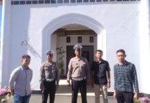 Satlantas Polres Pasangkayu Patroli Dan Pengamanan ibadah Gereja