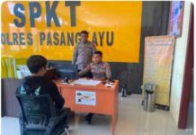 SPKT Polres Pasangkayu Berkomitmen Mewujudkan Pelayanan Prima Kepolisian Kepada Masyarakat
