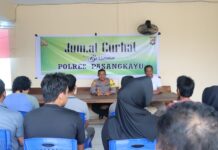 Dengarkan Keluhan Masyarakat Polres Pasangkayu Gelar Jumat Curhat
