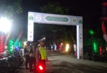 Satlantas Polres Pasangkayu Laksanakan Pengaturan di Area Lomba MTQ Ke-X Tingkat Provinsi Sulbar.