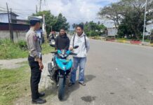 Patroli Hunting System, Satlantas Polres Pasangkayu Tertibkan Pengendara Yang Melanggar Lalin