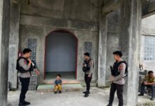 Demi Kenyamanan Dalam Beribadah, Polres Pasangkayu Rutin Laksanakan Pengamanan Gereja di wilayah Hukumnya.
