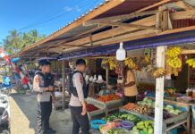 Laksanakan Patroli Dialogis, Sat Samapta Polres Pasangkayu Sampaikan Himbauan Kamtibmas