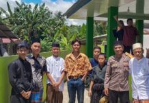 Safari Jum’at, Babinkamtibmas Polsek Bambalamotu Beri Himbauan Kamtibmas