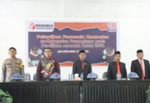 Wakapolres Pasangkayu Hadiri Pelantikan dan Pengambilan Sumpah Janji Anggota Panwaslu