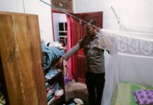 Gerak Cepat Bhabinkamtibmas Polsek Baras Langsung Datangi TKP Pencurian