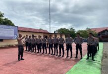 Kesiapan Hadapi Pilkada 2024, Satuan Samapta Polres Pasangkayu Laksanakan Latihan Dalmas