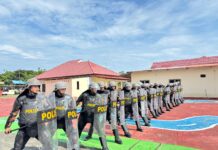 Kesiapan Hadapi Pilkada Serentak 2024, Polres Pasangkayu Gelar Latihan Dalmas