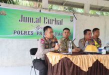 Kapolres Pasangkayu Pimpin Jumat Curhat dan Silaturrahmi Bersama Tokoh Masyarakat