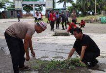 Jelang Hari Bhayangkara ke-78 tahun 2024 Polres Pasangkayu Gelar Bakti Sosial di Sejumlah Tempat Ibadah, .