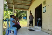 Polres Pasangkayu Rutin Laksanakan Pengamanan Gereja di wilayah Hukumnya.