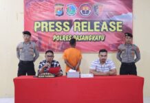 Sat Resnarkoba Polres Pasangkayu Tangkap Warga Sikente Karena Kepemilikan Sabu.