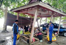 Satpolairud Polres Pasangkayu Gencarkan Patroli Pengamanan wisata Pantai Koa-koa