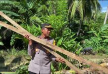 Polres Pasangkayu Laksanakan Bedah Rumah Untuk Warga Dalam Rangka Hari Bhayangkara Ke 78,