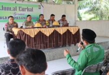 Jumat Curhat, Kapolres Pasangkayu Dengar Keluhan Dan Saran Dari Masyarakat