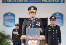 Polres Pasangkayu Gelar Upacara Peringatan Hari Bhayangkara ke-78