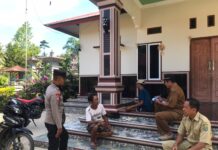 Kepedulian Sosial Kepada Anak Disabilitas, Bhabinkamtibmas Desa Martasari Polsek Pasangkayu Patut ditiru