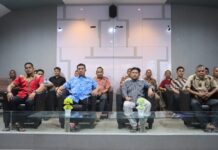 Kapolres Pasangkayu Bersama PJU Gelar Nonton Bareng Wayang Kulit