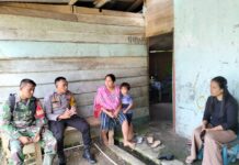 Sinergitas, Bhabinkamtibmas Polsek Pasangkayu Bersama Babinsa Patroli Dialogis Sambang Ke Warga Binaan