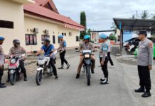 Sie Propam Polres Pasangkayu Gelar Gaktiblin Terhadap Personil