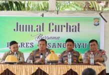 Polres Pasangkayu Gelar Jumat Curhat Bersama Masyarakat