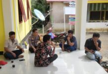 Bhabinkambitmas Polres Pasangkayu Sosialisasikan Operasi Patuh Marano 2024