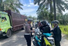 Hari Kedua Operasi Patuh Marano, Satgas Gakkum Satlantas Polres Pasangkayu Tilang 23 Pengendara Motor.