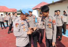 Bidik Anggota Terlibat Judi Online, Sie Propam Polres Pasangkayu Gelar Gaktiblin Dalam Ops Sikat Marano