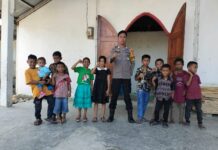 Polres Pasangkayu Berikan Pengamanan Ibadah Gereja di Wilayah Hukumnya